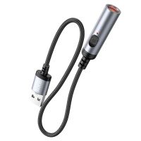 HOCO zapalovač cigaret pro USB A UA30 0,3 m černý (4)