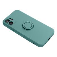 Pouzdro SILICONE RING pro IPHONE 16 Pro zelené (5)