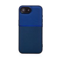 Kryt NOBLE pro Apple iPhone 16e / 17e - umělá kůže / gumový - modrý