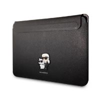 Karl Lagerfeld Saffiano Karl and Choupette Obal na Notebook 13/14" Black Karl Lagerfeld Saffiano Karl and Choupette Obal na Notebook 13/14" Black