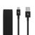 Originální kabel APPLE BEATS - USB-A / USB-C - podpora CarPlay - tkanička - 1,5m - černý