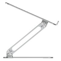 Stojánek WOZINSKY pro Apple MacBook - hliníkový - 360° otáčení + stojánek pro iPhone (2)