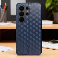 Otočné pouzdro pro Motorola G17 POWER Cubic Book, modré (6)