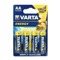 Alkalické baterie Varta R6 (AA) 4 ks Energie Alkalické baterie Varta R6 (AA) 4 ks Energie