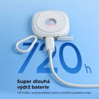 Detektor kamer BASEUS - detekce skryté kamery - USB-C nabíjecí - bílý (10)