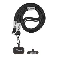 Popruh / šňůrka OBAL:ME Trio pro Apple iPhone - černý Popruh / šňůrka OBAL:ME Trio pro Apple iPhone - černý