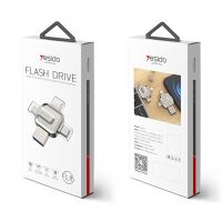 USB Flashdisk pro Apple iPhone / iPad a další zařízení - USB-A / USB-C / Lightning - kovový (4)