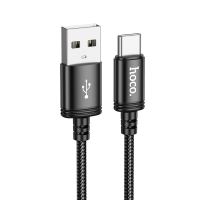 Kabel USB A na USB C Hoco 3A 2 m X89 černý