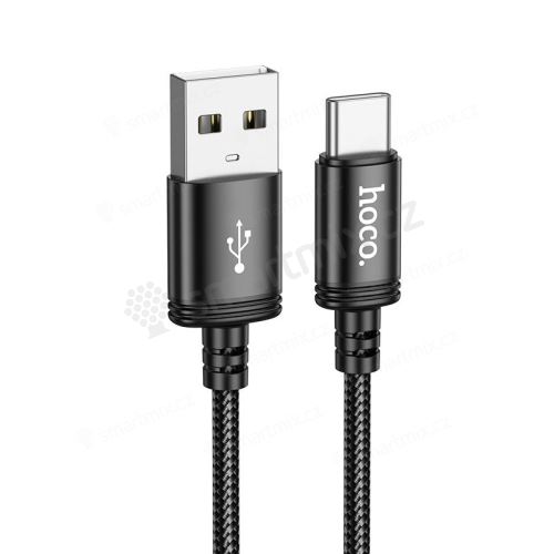Kabel USB A na USB C Hoco 3A 2 m X89 černý