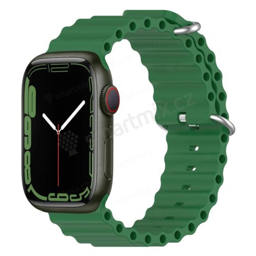 Řemínek pro Apple Watch 41mm / 40mm / 38mm - oceánský - silikonový