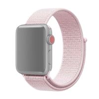Řemínek pro Apple Watch 42mm / 41mm / 40mm / 38mm - nylonový - světle růžový Řemínek pro Apple Watch 42mm / 41mm / 40mm / 38mm - nylonový - světle růžový