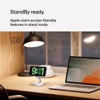 Bezdrátová nabíječka / stojánek BELKIN pro Apple iPhone - Qi2 / MagSafe - 15W - bílý (6)