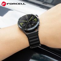 FORCELL F-DESIGN FS05 řemínek pro SAMSUNG Watch 20 mm černý (1)
