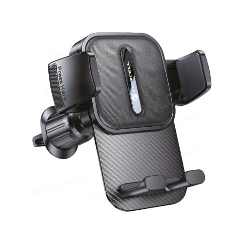 Držák do auta FORCELL Guardian - automatické uchycení - do ventilační mřížky - černý