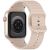 Řemínek KALEBOL pro Apple Watch 49mm / 46mm / 45mm / 44mm / 42mm - silikonový - růžově hnědý