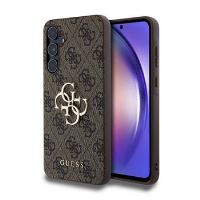 Guess PU 4G Metal Logo Zadní Kryt pro Samsung Galaxy A55 5G Brown Guess PU 4G Metal Logo Zadní Kryt pro Samsung Galaxy A55 5G Brown
