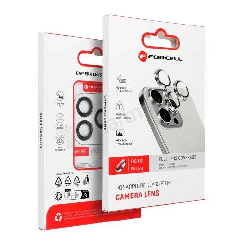 Tvrzené sklo Forcell Premium Camera Lens - pro Samsung Galaxy S24 Yellow