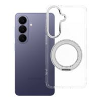 Pouzdro pro Samsung S26 Frame Circle Stand kompatibilní s MagSafe, průhledné Pouzdro pro Samsung S26 Frame Circle Stand kompatibilní s MagSafe, průhledné
