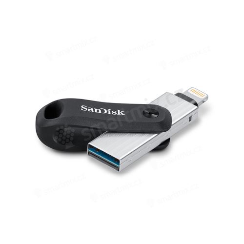 Flash disk 128 GB SANDISK iXpand pro Apple iPhone / iPad - Lightning / USB - kovový -  MFi