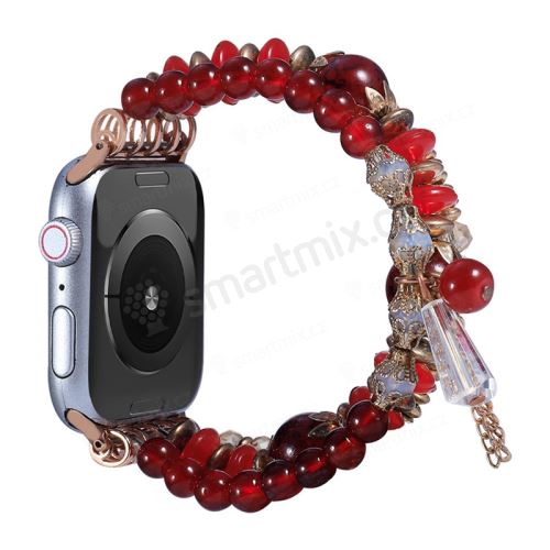 Řemínek pro Apple Watch 45mm / 44mm / 42mm - korálkový