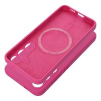 Pouzdro SILICONE 2mm pro HONOR 400 SMART kompatibilní s MagSafe růžové