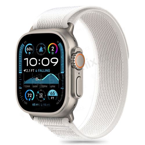 Řemínek TECH-PROTECT NYLON pro Apple Watch 42 / 44 / 45 / 46 / 49mm - nylonový - šedý