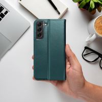 Pouzdro SMART MAGNETO Book pro OPPO RENO A5 PRO 5G tmavě zelené (3)
