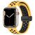 Řemínek pro Apple Watch Ultra 49mm / 46mm / 45mm / 44mm / 42mm - sportovní - silikonový - žlutý / černý