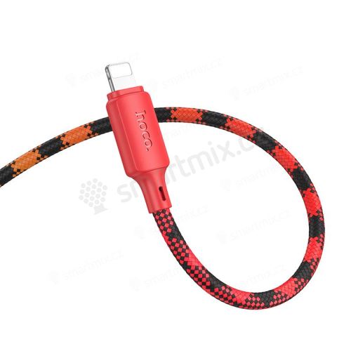 Kabel USB C na Lightning Hoco PD 27W 1 m X116 gradientní fialová