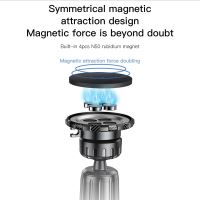 Držák do auta FORCELL MagElite pro Apple iPhone - magnetický - do ventilační mřížky - černý (9)