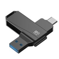 Flash disk LENOVO - USB-A + USB-C pro Apple zažízení - 32GB - kovový (2)