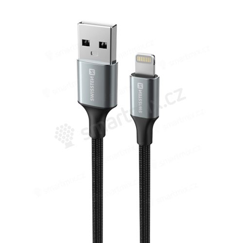 Kabel SWISSTEN Textile II pro Apple  USB-A / Lightnting - 1,5m