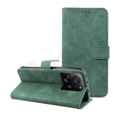 Pouzdro na knihy TENDER pro XIAOMI 13T zelené