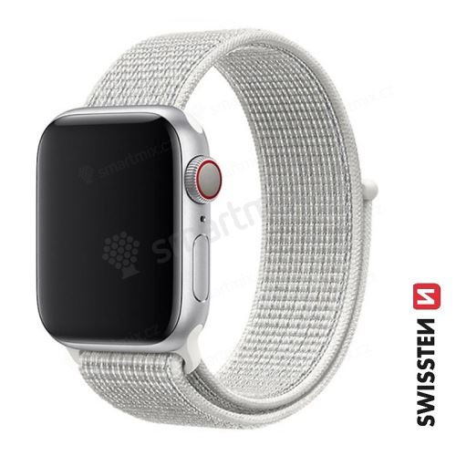 Řemínek SWISSTEN Nylon pro Apple Watch 49mm / 45mm / 44mm / 42mm - nylonový