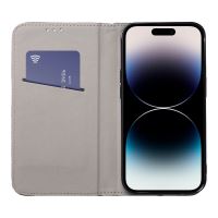 SMART MAGNETO Pouzdro na knihy pro SAMSUNG A36 vínové (2)