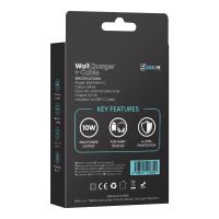 Nabíjecí sada OBAL:ME pro Apple iPhone / iPad - EU adaptér USB-A + kabel - 10W - bílá (5)