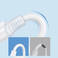 Synchronizační a nabíjecí kabel JOYROOM pro Apple zařízení - Lightning / USB-C - spirálový - černý - 1,5m (6)