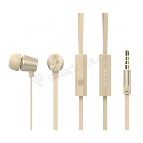 Sluchátka SWISSTEN s mikrofonem pro Apple iPhone / iPad / iPod a další zařízení