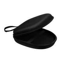 Obal / pouzdro na sluchátka - zapínání na zip + poutko - plastový / látkový - černý Obal / pouzdro na sluchátka - zapínání na zip + poutko - plastový / látkový - černý