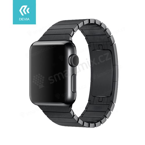 Řemínek SWISSTEN pro Apple Watch 45mm / 44mm / 42mm - nerezový