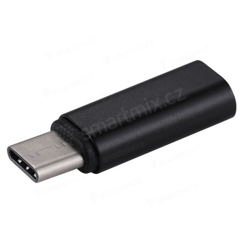 Přepojka / redukce Lightning samice na USB-C samec - nabíjecí - kovová