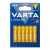 Alkalické baterie VARTA Longlife - nenabíjecí - sada 6ks - AAA