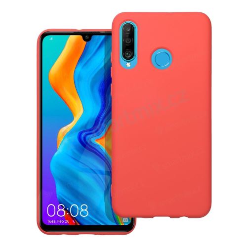 SILIKONOVÉ pouzdro pro HUAWEI P30 Lite peach