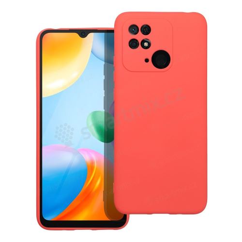 SILIKONOVÉ pouzdro pro XIAOMI Redmi 10C peach