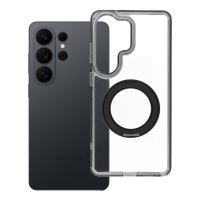 Pouzdro pro Samsung S26 Ultra s kruhovým stojánkem, kompatibilní s MagSafe, černé Pouzdro pro Samsung S26 Ultra s kruhovým stojánkem, kompatibilní s MagSafe, černé