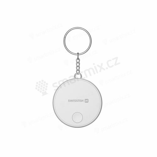 Lokátor / klíčenka SWISSTEN - Smart tracker s certifikací Apple Find My - černá