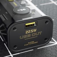 Externí baterie (Power Bank) DUDAO K16 - 22,5W - USB-A / USB-C - černá (3)