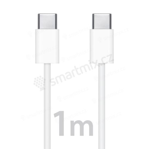 Originální Apple USB-C synchronizační a nabíjecí kabel - 1m - bílý