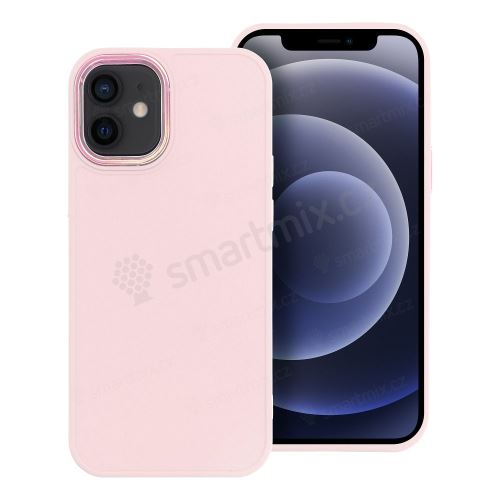 Pouzdro FRAME pro IPHONE 12 Mini pudrově růžové
