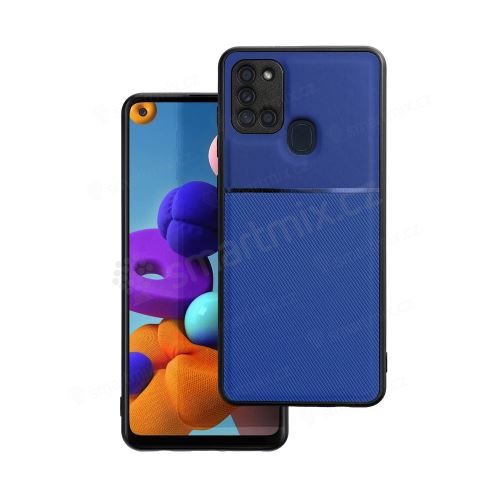 Pouzdro NOBLE pro SAMSUNG A21s modré